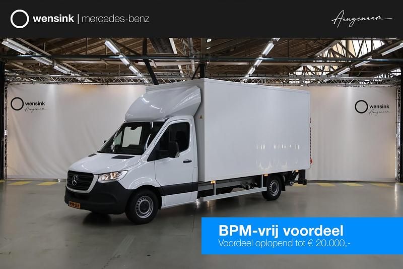 Wit Nieuw 2024 Mercedes Sprinter Van | € 65.278 - Afbeelding 1/4