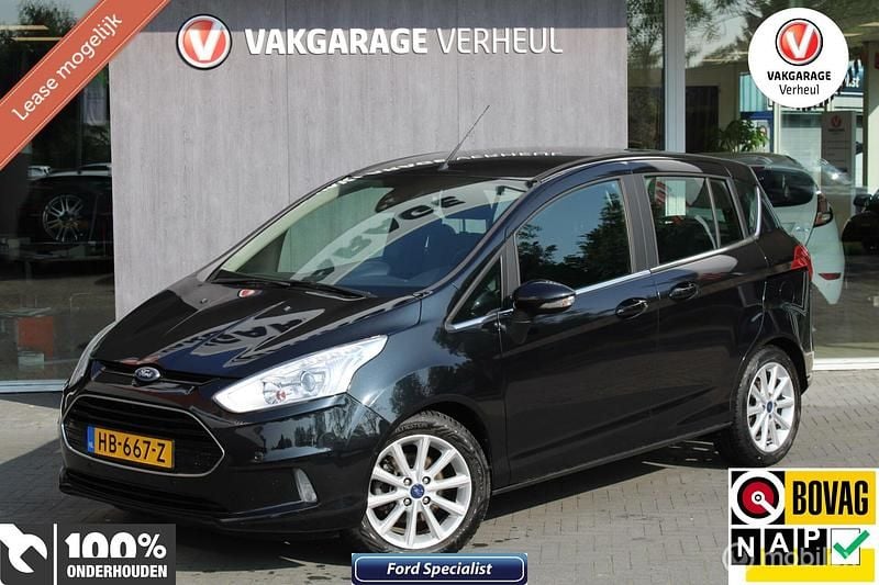 Zwart Gebruikt 2015 Ford B-MAX Titanium MPV | € 6.995 (Eerlijke prijs) - Afbeelding 1/4