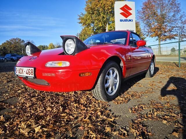 Rood Gebruikt 1990 Mazda MX5 Cabriolet | € 6.500 - Afbeelding 1/4