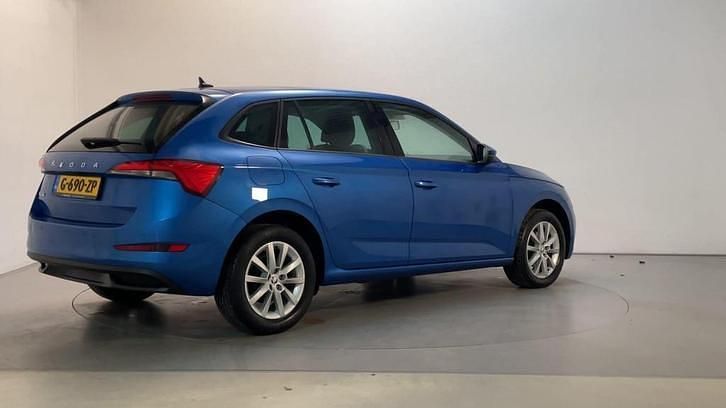 Occasion Skoda Scala Ambition 116 PK (85 kW) 2019 Blauw Hatchback