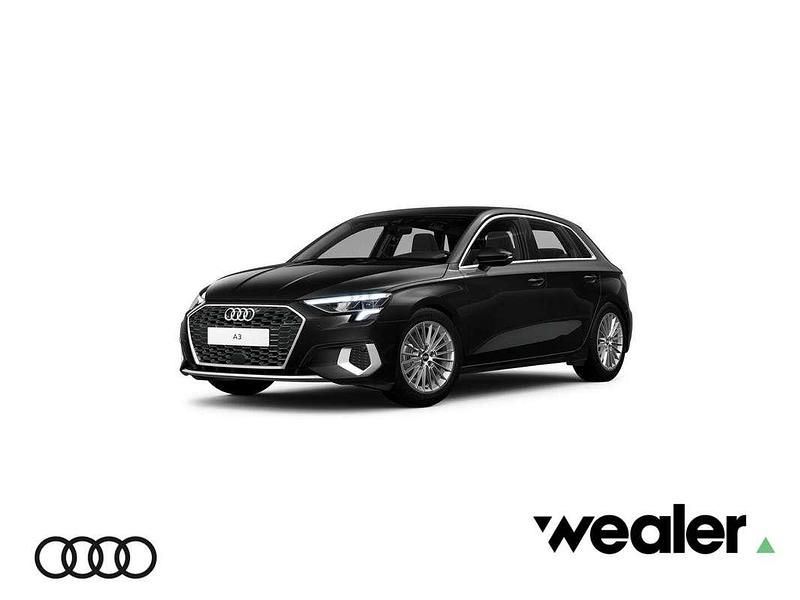Zwart Gebruikt 2022 Audi A3 Sportback Advanced Hatchback | € 29.840 (Duur) - Afbeelding 1/3