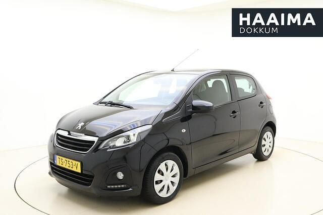 Zwart Gebruikt 2018 Peugeot 108 Active Hatchback | € 8.950 (Duur) - Afbeelding 1/4