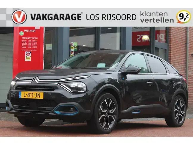Zwart Gebruikt 2021 Citroën e-C4 Shine Hatchback | € 15.500 (Eerlijke prijs) - Afbeelding 1/4