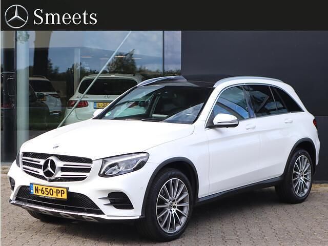 Wit Gebruikt 2018 Mercedes GLC250 Premium Plus SUV | € 32.444 (Eerlijke prijs) - Afbeelding 1/4
