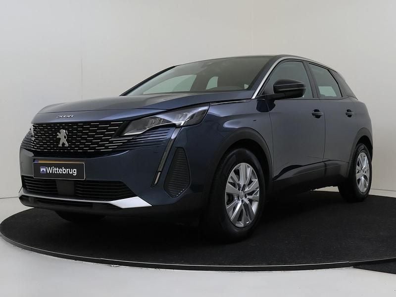 Blauw Gebruikt 2022 Peugeot 3008 Business-Line SUV | € 24.925 (Eerlijke prijs) - Afbeelding 1/2