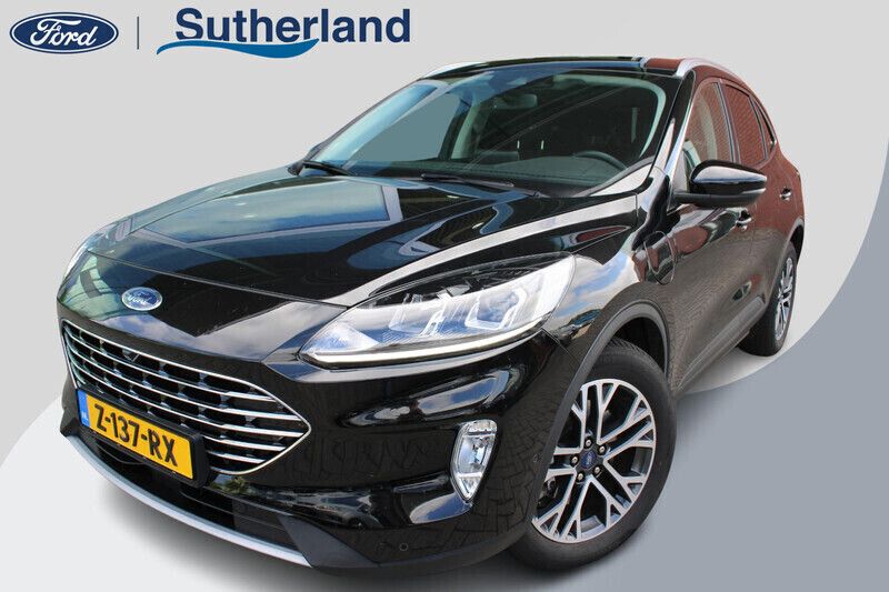 Zwart Gebruikt 2020 Ford Kuga Titanium SUV | € 22.900 (Goede deal) - Afbeelding 1/4