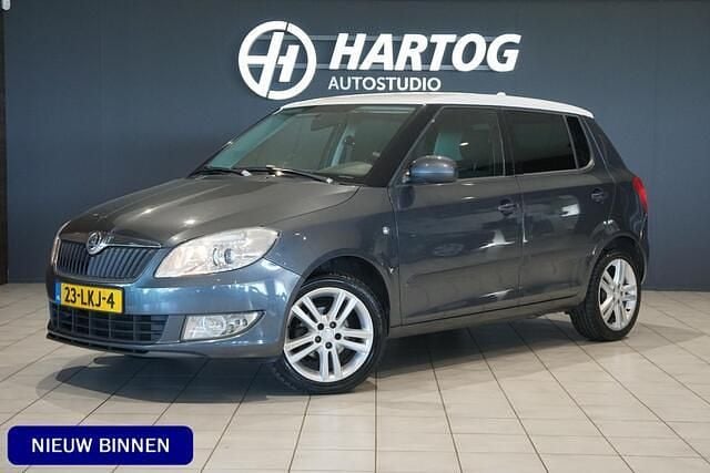 Grijs Gebruikt 2010 Skoda Fabia Dynamic Hatchback | € 3.440 (Eerlijke prijs) - Afbeelding 1/4