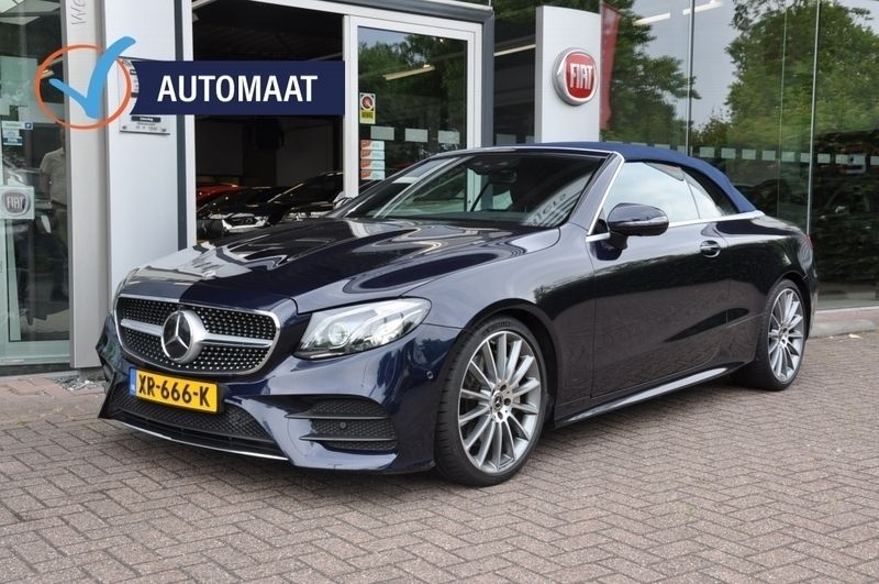 Blauw Gebruikt 2019 Mercedes E300 Premium Plus Cabriolet | € 46.950 - Afbeelding 1/4