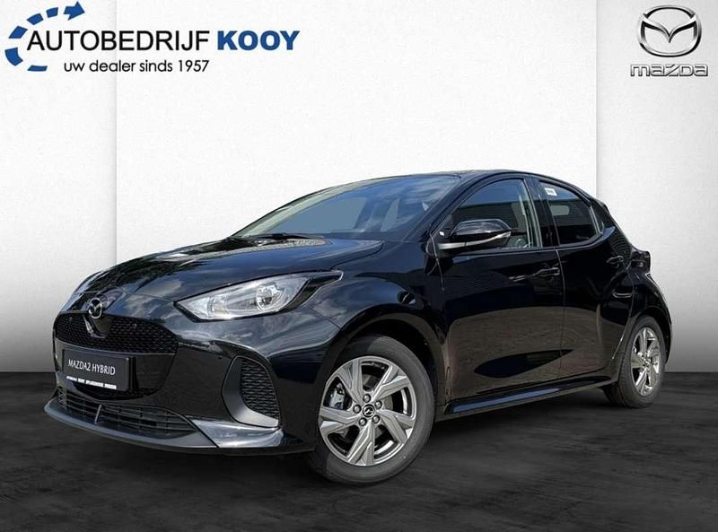 Nieuw Mazda 2 Exclusive-Line 92 PK (67 kW) 2025 Zwart Hatchback