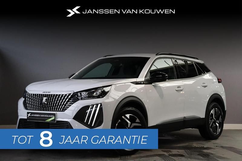 Wit Nieuw 2025 Peugeot e-2008 Allure SUV | € 31.400 (Super prijs) - Afbeelding 1/4