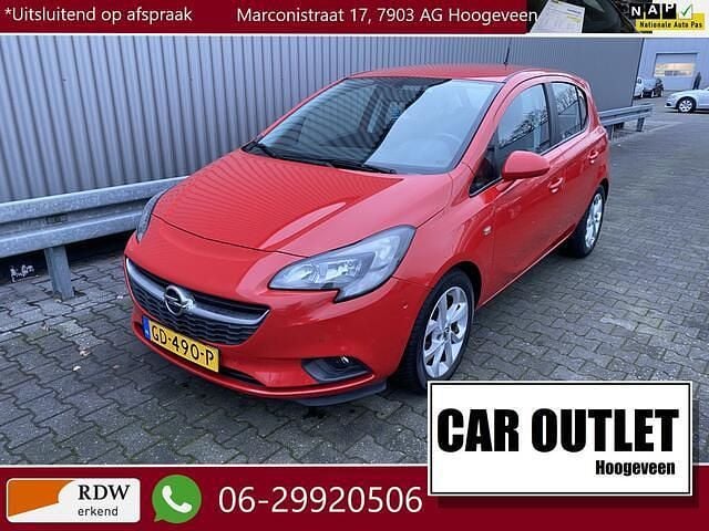 Occasion Opel Corsa Edition 90 PK (66 kW) 2015 Rood Hatchback
