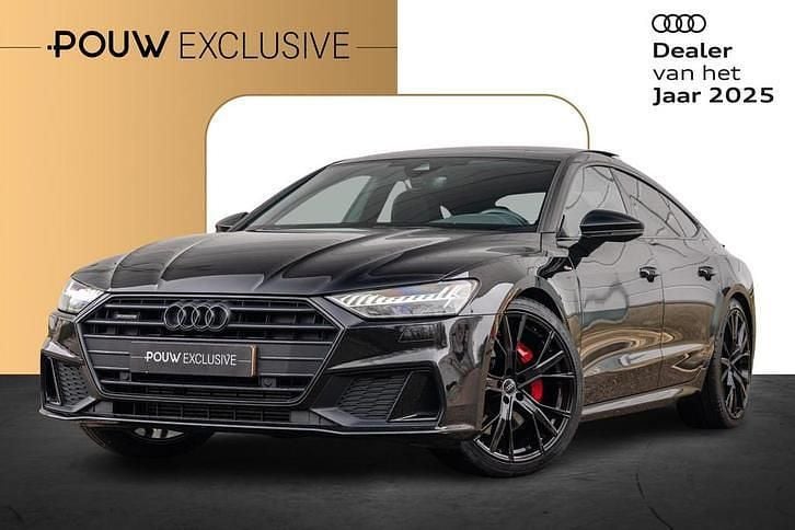Zwart (metallic) Occasion 2023 Audi A7 Sportback Competition Hatchback | € 59.900 (Eerlijke prijs) - Afbeelding 1/4