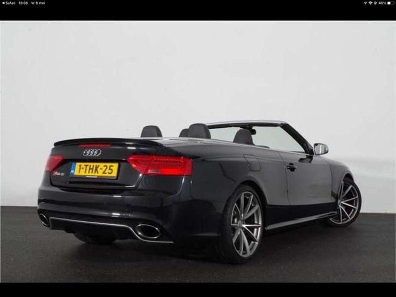 Occasion Audi RS5 450 PK (330 kW) 2013 Zwart Cabriolet