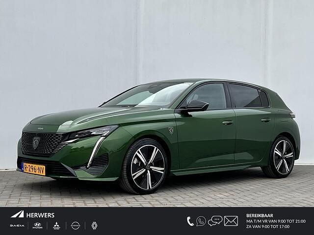 Groen Gebruikt 2021 Peugeot 308 GT Hatchback | € 24.285 (Iets duurder) - Afbeelding 1/4