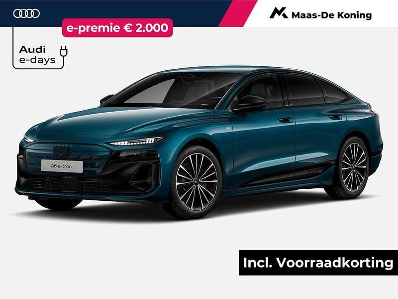Blauw Nieuw 2025 Audi e-tron Sportback S-Line SUV | € 66.990 (Iets duurder) - Afbeelding 1/4