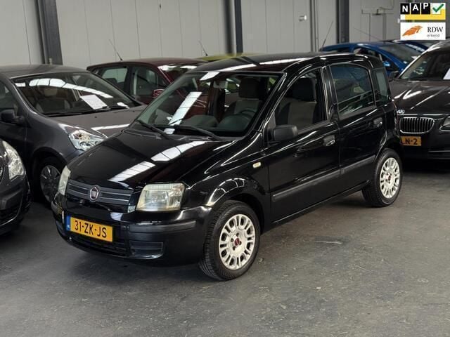 Zwart Gebruikt 2008 Fiat Panda Hatchback | € 1.949 (Goede deal) - Afbeelding 1/4