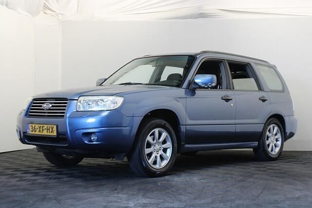 Blauw, metallic lak Gebruikt 2007 Subaru Forester Comfort SUV | € 4.999 (Goede deal) - Afbeelding 1/4