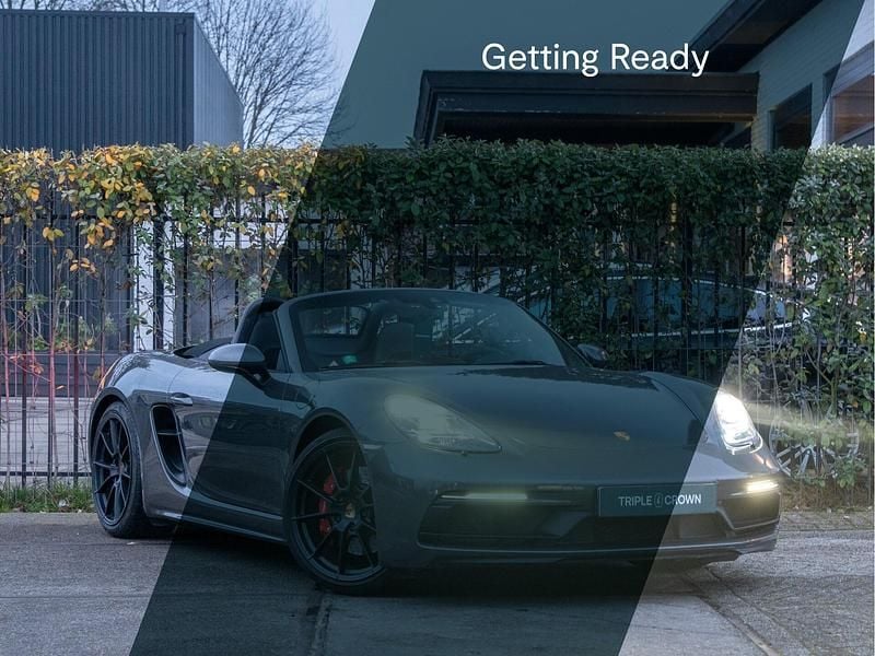 Grijs Gebruikt 2021 Porsche 718 Boxster Cabriolet | € 106.950 (Super prijs) - Afbeelding 1/4