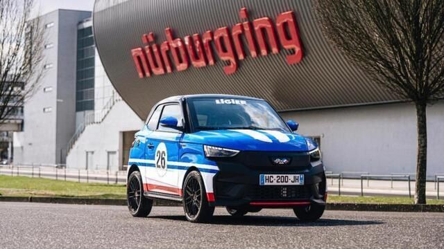 Nieuw Ligier JS50 2026 Blauw Hatchback