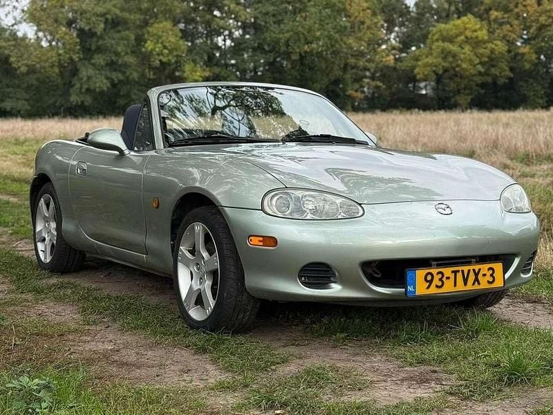 Occasion Mazda MX5 Exclusive 110 PK (80 kW) 2003 Zilver Cabriolet