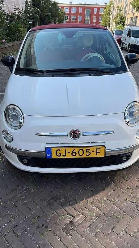 Wit Gebruikt 2015 Fiat 500 Hatchback | € 9.000 (Eerlijke prijs) - Afbeelding 1/4