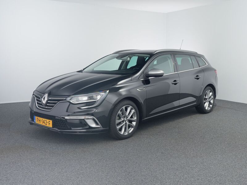 Zwart Gebruikt 2017 Renault Mégane GT Line GT-Line Stationwagen | € 13.445 (Eerlijke prijs) - Afbeelding 1/4