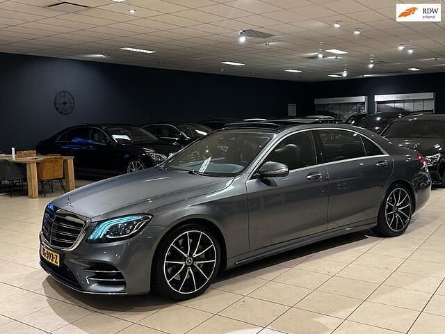 Occasion Mercedes S350 AMG line 286 PK (210 kW) 2017 Grijs (metallic) Sedan