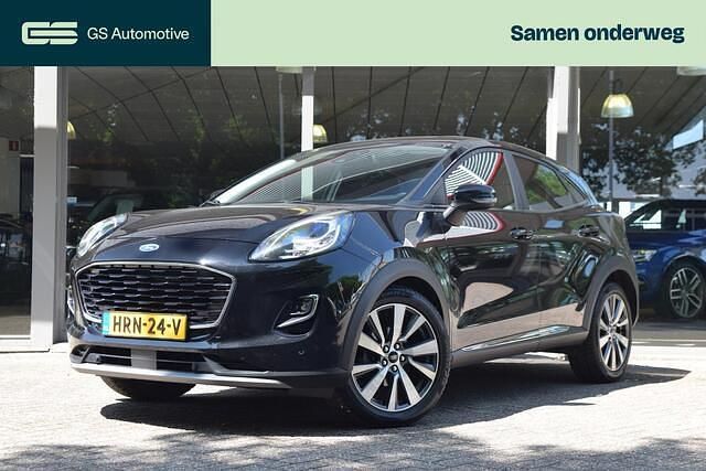 Zwart Gebruikt 2020 Ford Puma Gen-E ST-Line X SUV | € 16.995 - Afbeelding 1/3