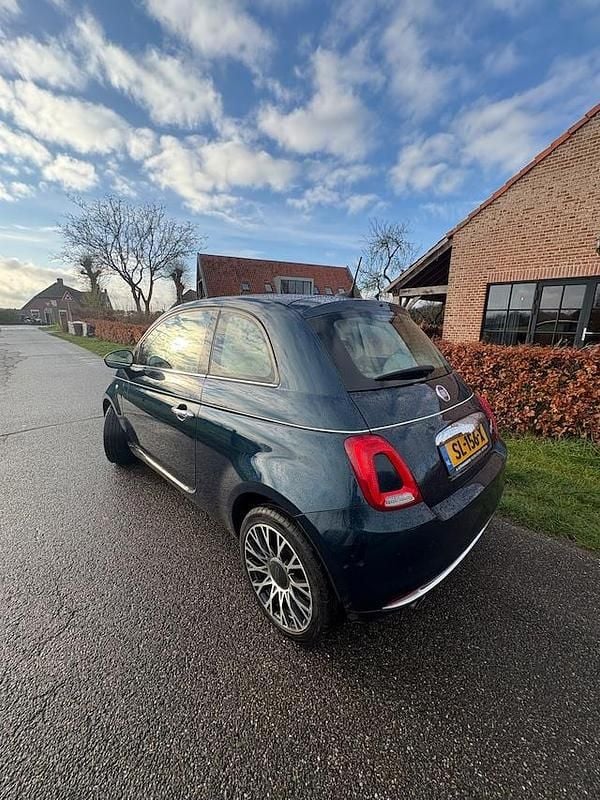 Occasion Fiat 500 Collezione 2018 Blauw (metallic) Hatchback