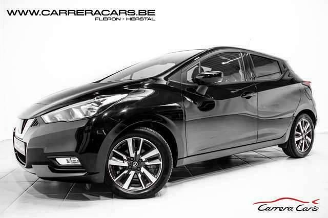 Occasion Nissan Micra Tekna 88 PK (64 kW) 2018 Zwart Hatchback