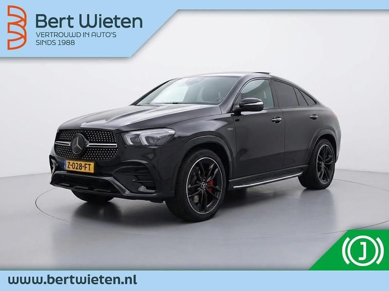 Zwart (metallic) Occasion 2024 Mercedes GLE400 AMG Line Premium Coupé | € 99.995 (Eerlijke prijs) - Afbeelding 1/4