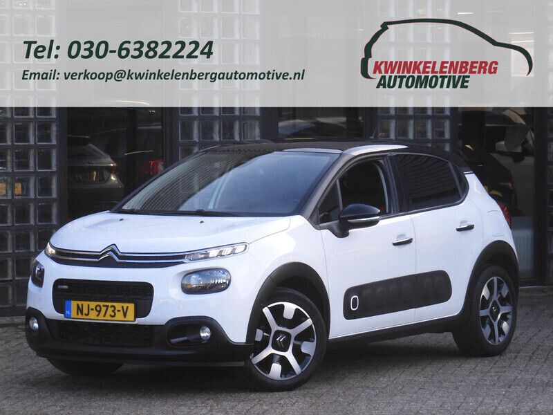 Wit Gebruikt 2017 Citroën C3 Shine Hatchback | € 10.950 (Iets duurder) - Afbeelding 1/4
