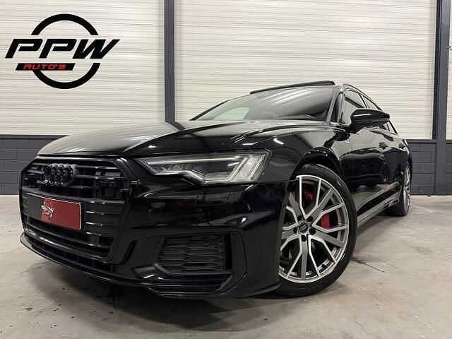Zwart Gebruikt 2020 Audi A6 Competition Stationwagen | € 37.850 (Iets duurder) - Afbeelding 1/4