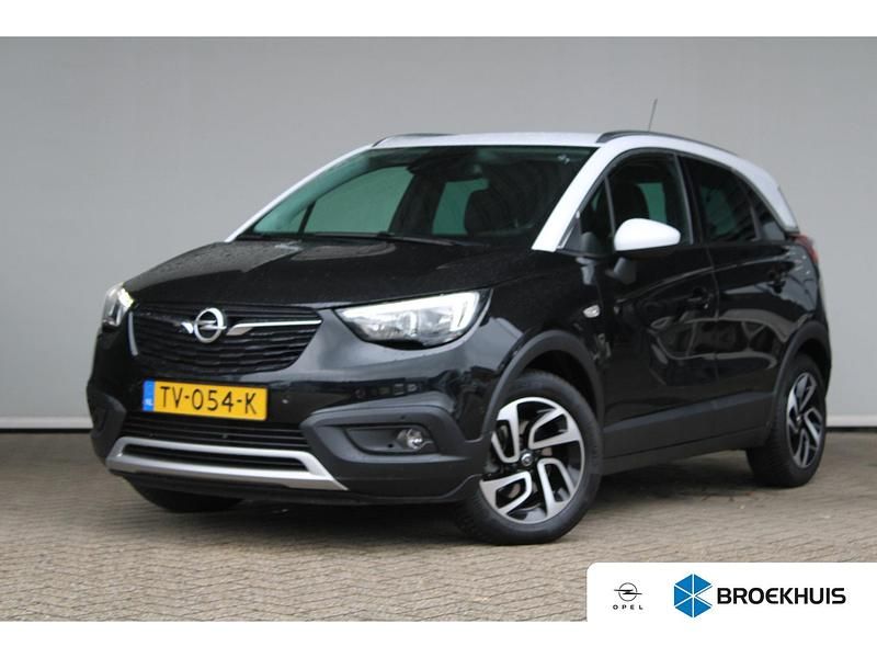 Zwart, metallic lak Gebruikt 2018 Opel Crossland X Innovation SUV | € 12.900 (Eerlijke prijs) - Afbeelding 1/4