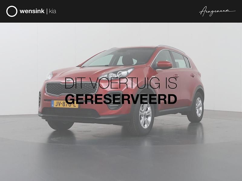 Rood Gebruikt 2016 Kia Sportage Comfort SUV | € 15.935 (Eerlijke prijs) - Afbeelding 1/4