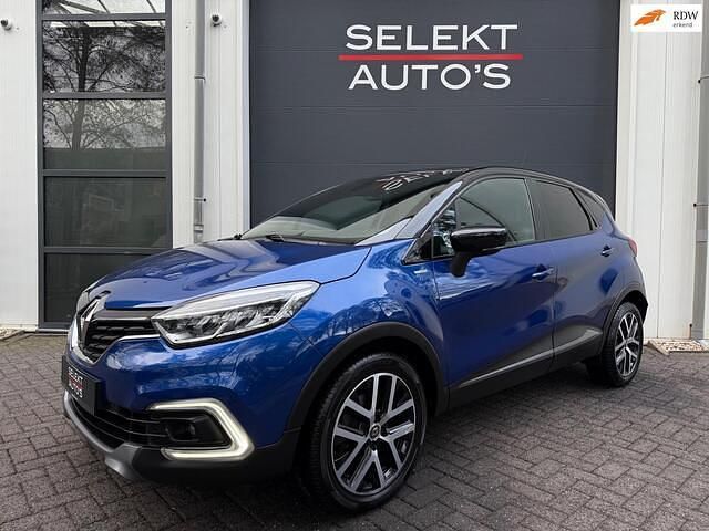 Blauw (metallic) Gebruikt 2019 Renault Captur Version S SUV | € 14.950 (Eerlijke prijs) - Afbeelding 1/4