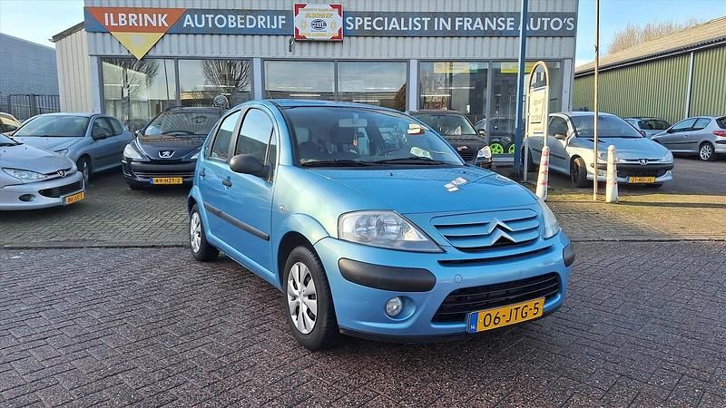 Blauw Occasion 2009 Citroën C3 Prestige Hatchback | € 1.850 (Eerlijke prijs) - Afbeelding 1/4
