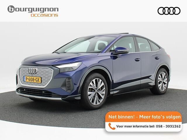 Blauw Gebruikt 2021 Audi Q4 Sportback e-tron Comfort SUV | € 28.850 (Goede deal) - Afbeelding 1/4