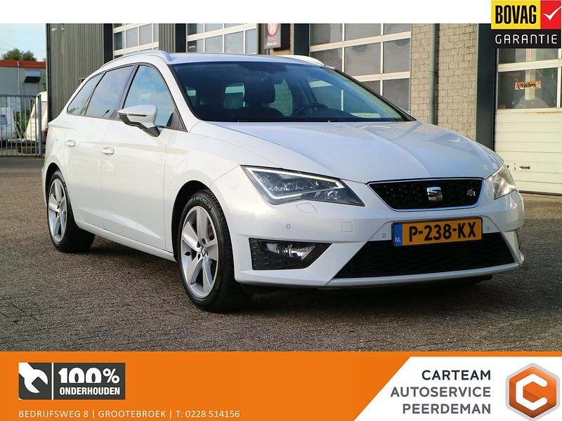 Wit Gebruikt 2016 Seat Leon CONNECT Stationwagen | € 11.950 (Eerlijke prijs) - Afbeelding 1/4
