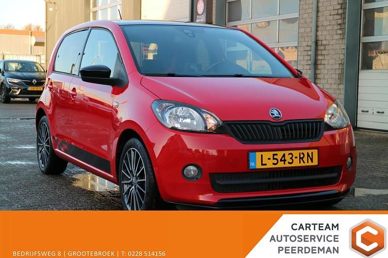 Rood Gebruikt 2014 Skoda Citigo Monte Carlo Hatchback | € 9.045 (Eerlijke prijs) - Afbeelding 1/4