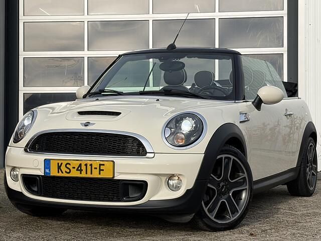 Wit Gebruikt 2013 Mini Cooper S Cabriolet Chili Cabriolet | € 10.950 (Super prijs) - Afbeelding 1/4