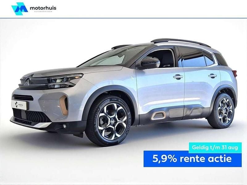 Grijs, metallic lak Gebruikt 2022 Citroën C5 Aircross PureTech SUV | € 22.945 (Eerlijke prijs) - Afbeelding 1/4