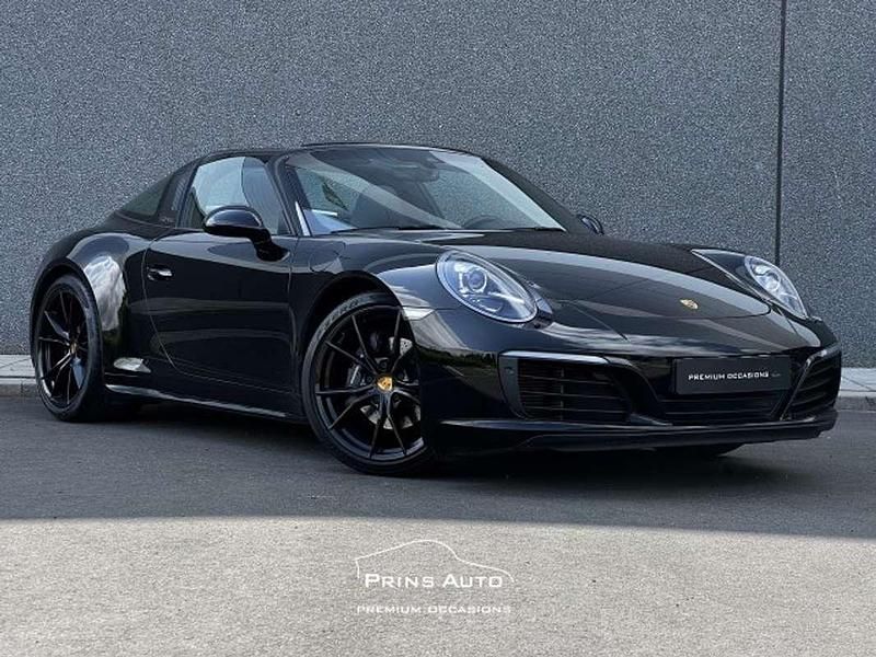 Zwart Gebruikt 2019 Porsche 911 Targa 4 Cabriolet | € 137.500 - Afbeelding 1/4