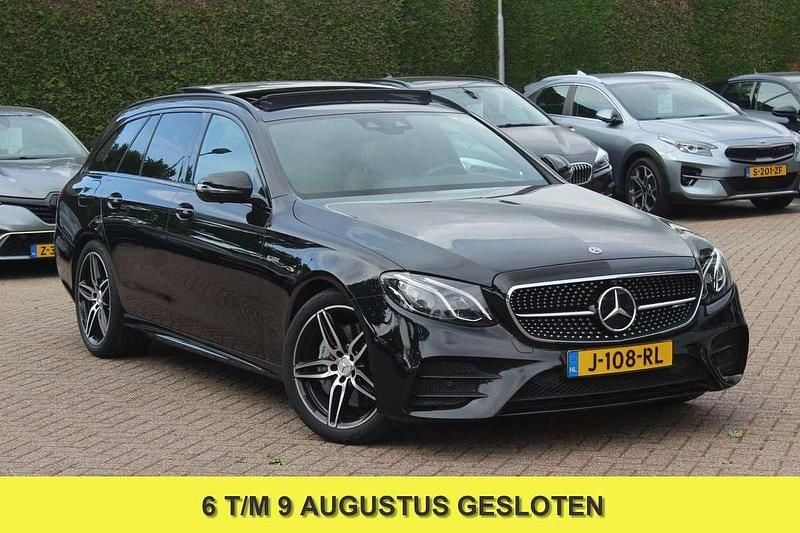 Zwart Gebruikt 2017 Mercedes E43 AMG Premium Plus Sedan | € 38.750 - Afbeelding 1/4