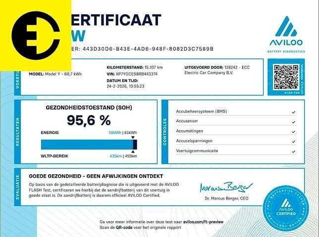 Occasion Tesla Model Y RWD 250 kW (340 PK) 2024 Zwart SUV