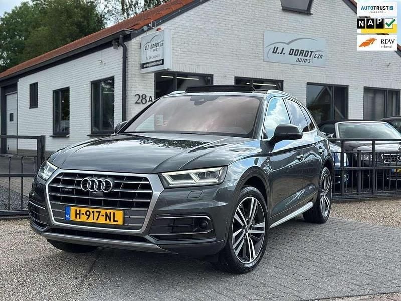Grijs Gebruikt 2017 Audi Q5 S-Line SUV | € 29.999 (Eerlijke prijs) - Afbeelding 1/4