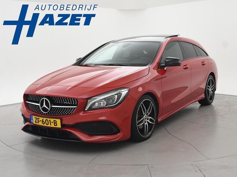 Rood Gebruikt 2019 Mercedes CLA180 Shooting Brake AMG Stationwagen | € 19.950 (Eerlijke prijs) - Afbeelding 1/4
