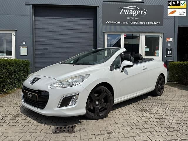 Wit Gebruikt 2012 Peugeot 308 CC Cabriolet | € 6.998 (Goede deal) - Afbeelding 1/4