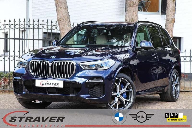 Blauw Occasion 2022 BMW X5 Executive SUV | € 61.950 (Super prijs) - Afbeelding 1/4