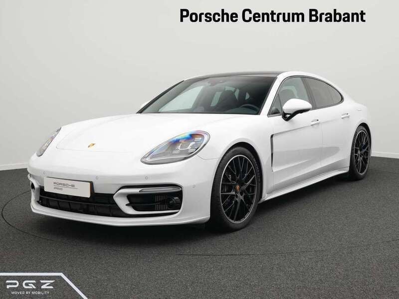 Wit, metallic lak Gebruikt 2023 Porsche Panamera Platinum Edition Sedan | € 109.750 - Afbeelding 1/4
